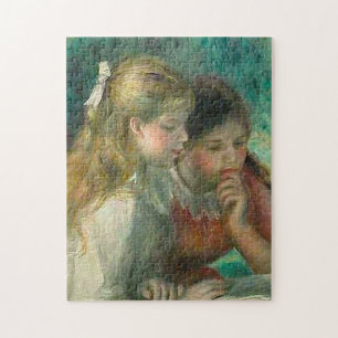 Die Reading von Pierre-Auguste Renoir Puzzle