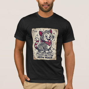 Die Rebellen-Tabby   Vintage Ink Serie T-Shirt