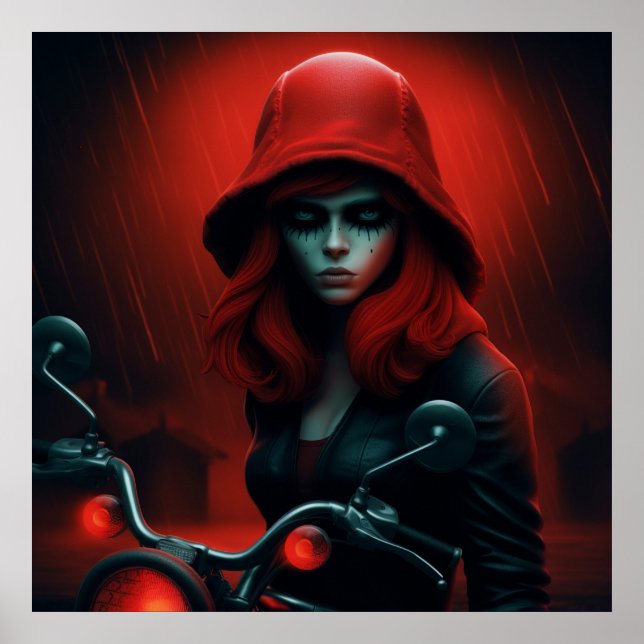 Die Rebellin im roten Hut Poster (Vorne)