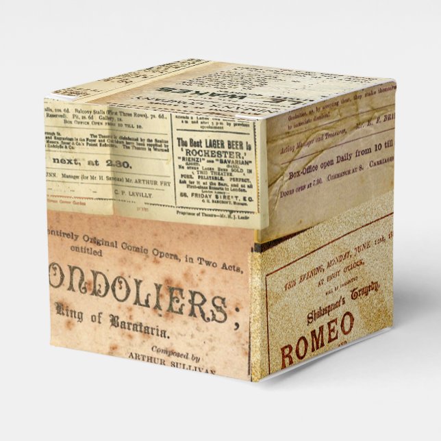 Die Rechnungen Geschenkschachtel (Vorderseite)