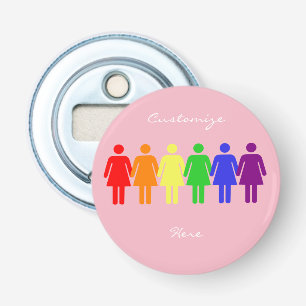 die Rechte LGBTQIA Thunder_Cove der Frauen Flaschenöffner