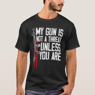 Die Rechte meiner Waffe ist keine Bedrohung, wenn T-Shirt