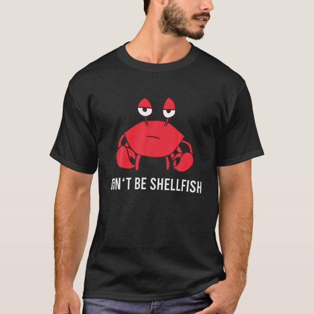 Die Red Crab Puns von der Hasen-Hummer-Rose sind k T-Shirt (Vorderseite)