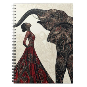 Die Red Elephant Edition8 Notizblock
