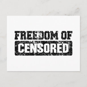 Die Redefreiheit ist vielleicht nicht genau Postkarte