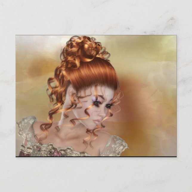 Die Redhead-Designs 2 Postkarte (Vorderseite)