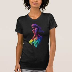 Die reflektierende Lady T-Shirt