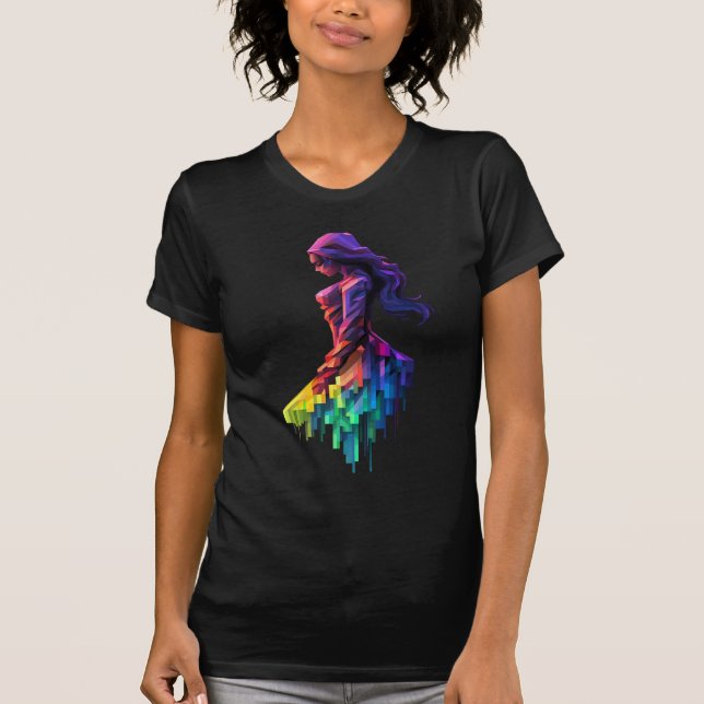 Die reflektierende Lady T-Shirt (Vorderseite)