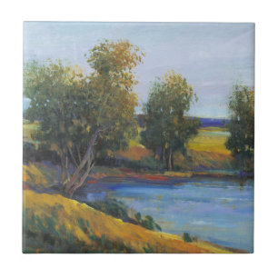 Die Reflexion II des Baums Fliese