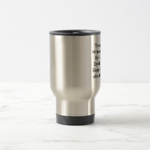 Die Regel-Reise-Tasse des Verfassers drei Reisebecher