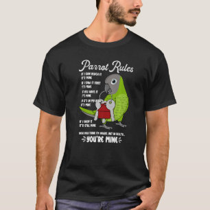 Die Regeln des Papageienhauses sind mein Duskyköpf T-Shirt