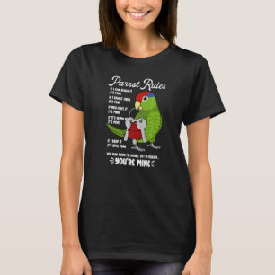 Die Regeln des Papageienhauses sind meine, die mex T-Shirt