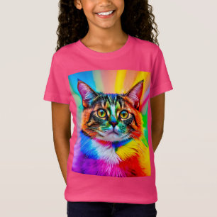 Die Regenbogenkatze T-Shirt
