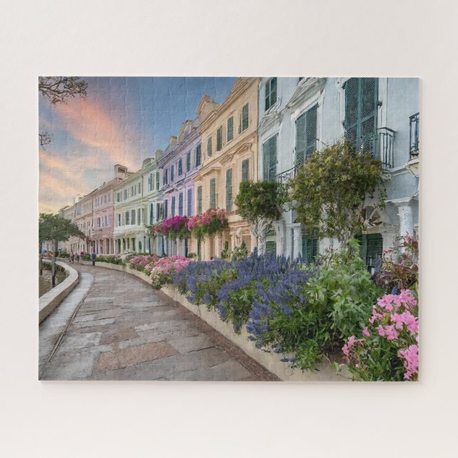 Die Regenbogenreihe von Charleston South Carolina Puzzle (Horizontal)