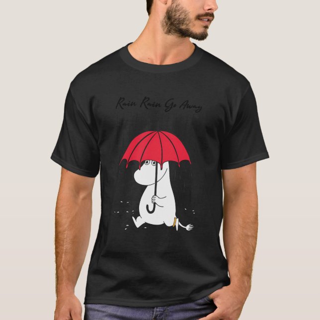 Die Regenfälle der Moominen gehen weg T-Shirt (Vorderseite)
