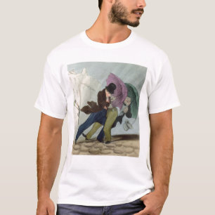 Die Regenschirm-Reise, von 'Flibustiers Parisiens T-Shirt