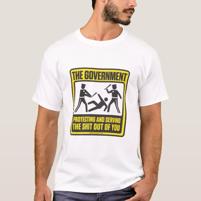 Die Regierungs-schützendes und dienendes Shirt (Vorderseite)