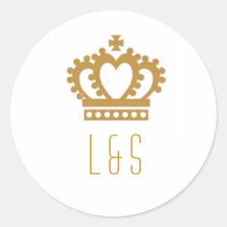 Die reguläre Liebe Runder Aufkleber