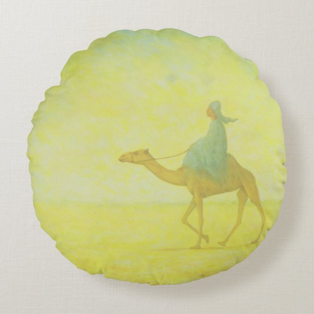 Die Reise 1993 Rundes Kissen (Vorderseite)