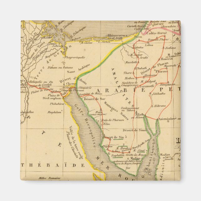 Die Reise der Israeliten in die ägyptische Welt Magnet (Vorne)