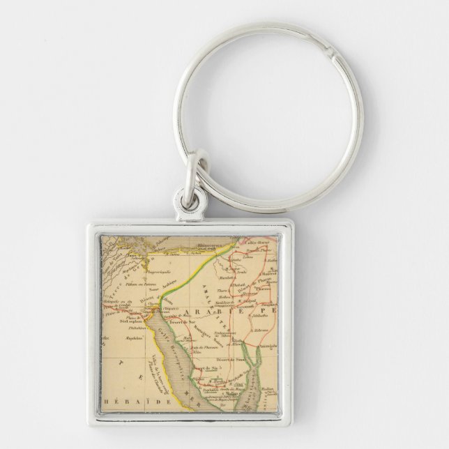 Die Reise der Israeliten nach Ägypten Schlüsselanhänger (Vorne)