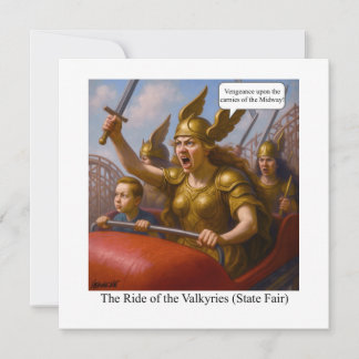 Die Reise der Valkyries (Staat Messe) Einladung