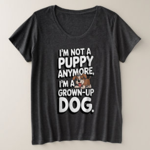 Die Reise des Erwachsenen-Hundes Große Größe T-Shirt