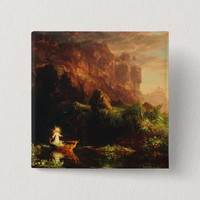 Die Reise des Lebens - Kindheit von Thomas Cole Button (Vorderseite)