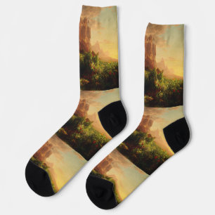 Die Reise des Lebens: Kindheit von Thomas Cole Socken