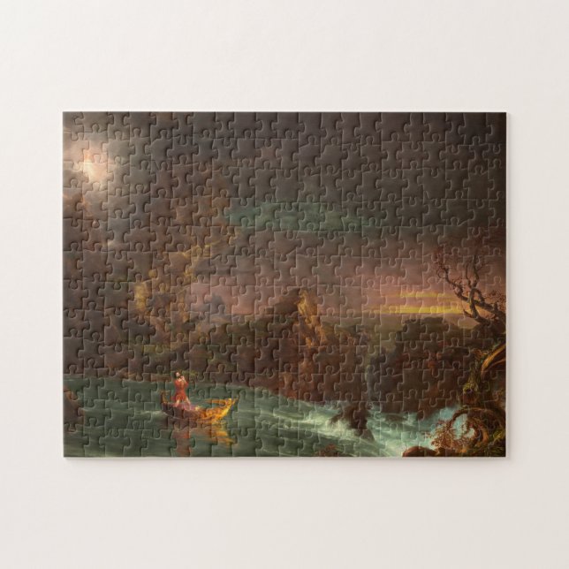 Die Reise des Lebens, Manhood Thomas Cole Puzzle (Horizontal)
