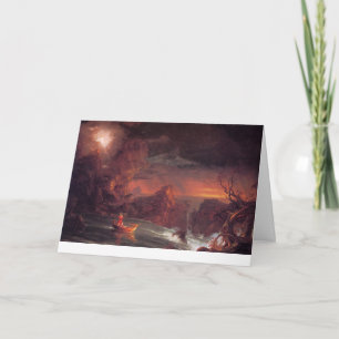 Die Reise des Lebens: Männlichkeits-Gruß-Karte Karte