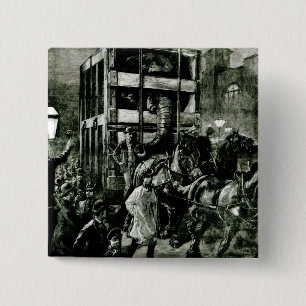 Die Reise des Tunnels-bohrwagen nach den Docks Button