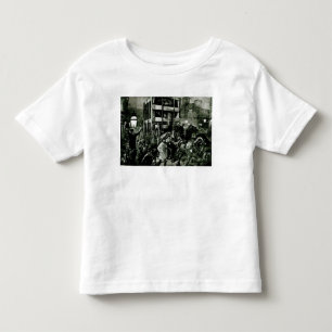 Die Reise des Tunnels-bohrwagen nach den Docks Kleinkind T-shirt