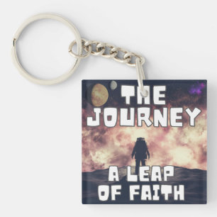 Die Reise - Ein Schritt in den Glauben Schlüsselanhänger