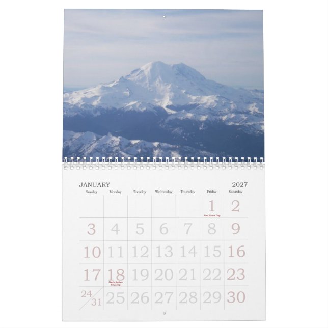 Die Reise eines Jahres Kalender (Jan 2027)