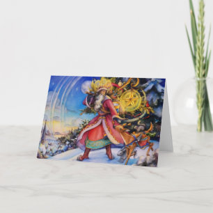 Die Reise Feiertagskarte