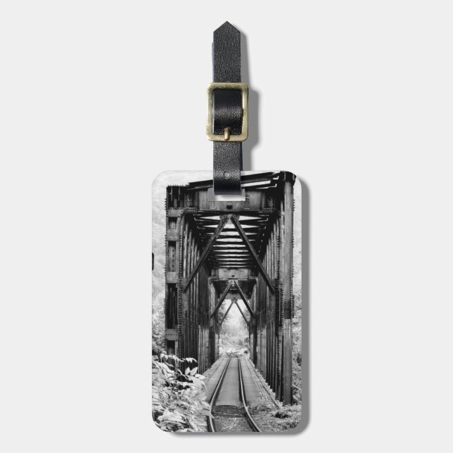 Die Reise Gepäckanhänger (Vorderseite vertikal)