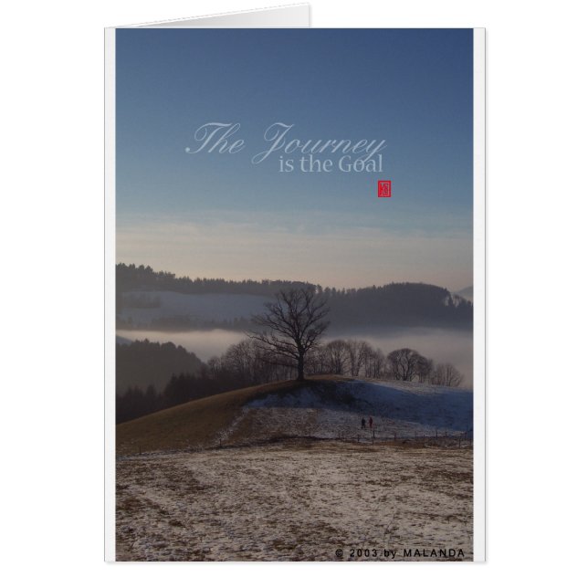 Die Reise ist das Ziel (Vorne)