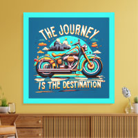 Die Reise ist das Ziel: Vintages Motorrad