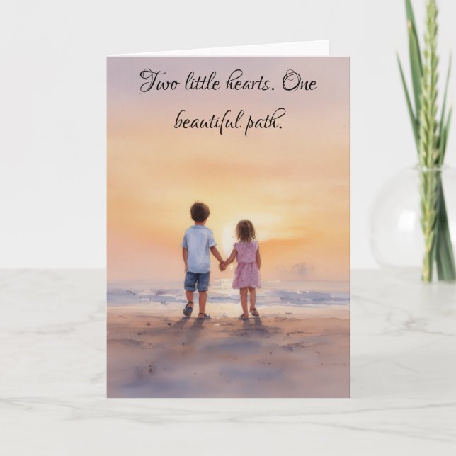 Die Reise ist süßer, wenn man sie teilt. Ankündigung (Vorderseite)