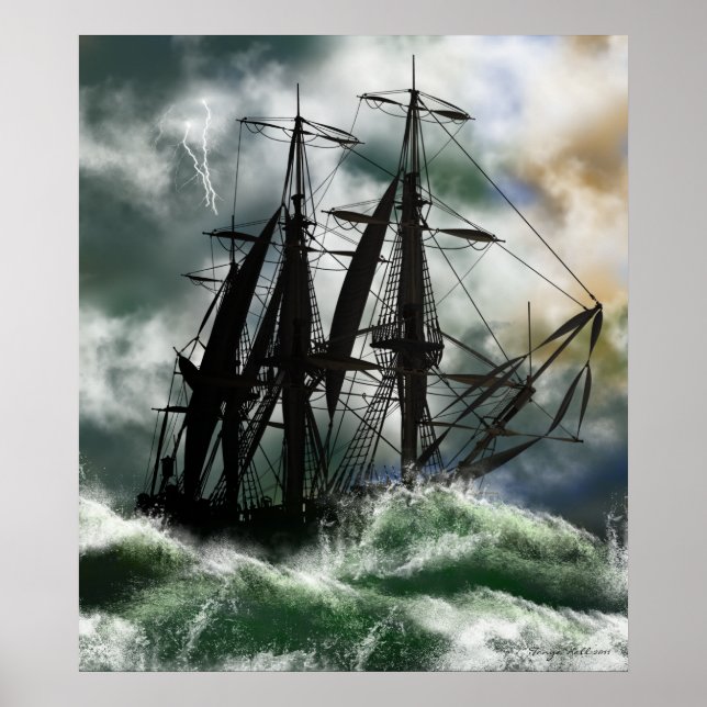 Die Reise - Kolumbus fährt den Ozean Poster (Vorne)