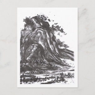 Die Reise-Postkarte des Kaisers Postkarte