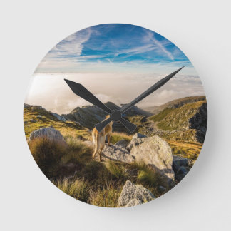 Die Reise Runde Wanduhr