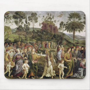 Die Reise von Mosese, c.1481-83 Mousepad