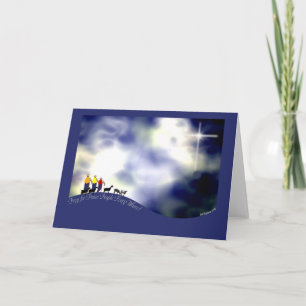 Die Reise zur Weihnachten der Bethlehem-Ziege