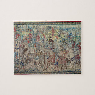 Die Reiter, von der Tapisserie von 'David Puzzle