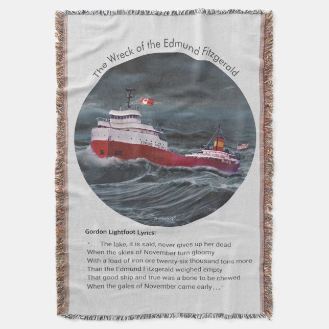 DIE REKHE DES EDMUND FITZGERALD DECKE (Vorderseite Vertikal)