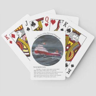 DIE REKHE DES EDMUND FITZGERALD SPIELKARTEN