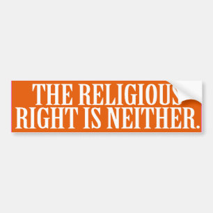 DIE RELIGIÖSE RECHTE IST WEDER --.png Autoaufkleber