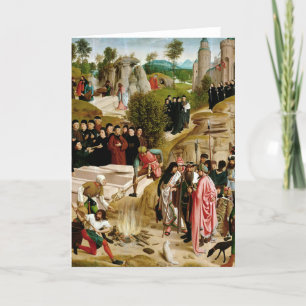 Die Relikte des hl. Johannes des Täufer Dankeskarte